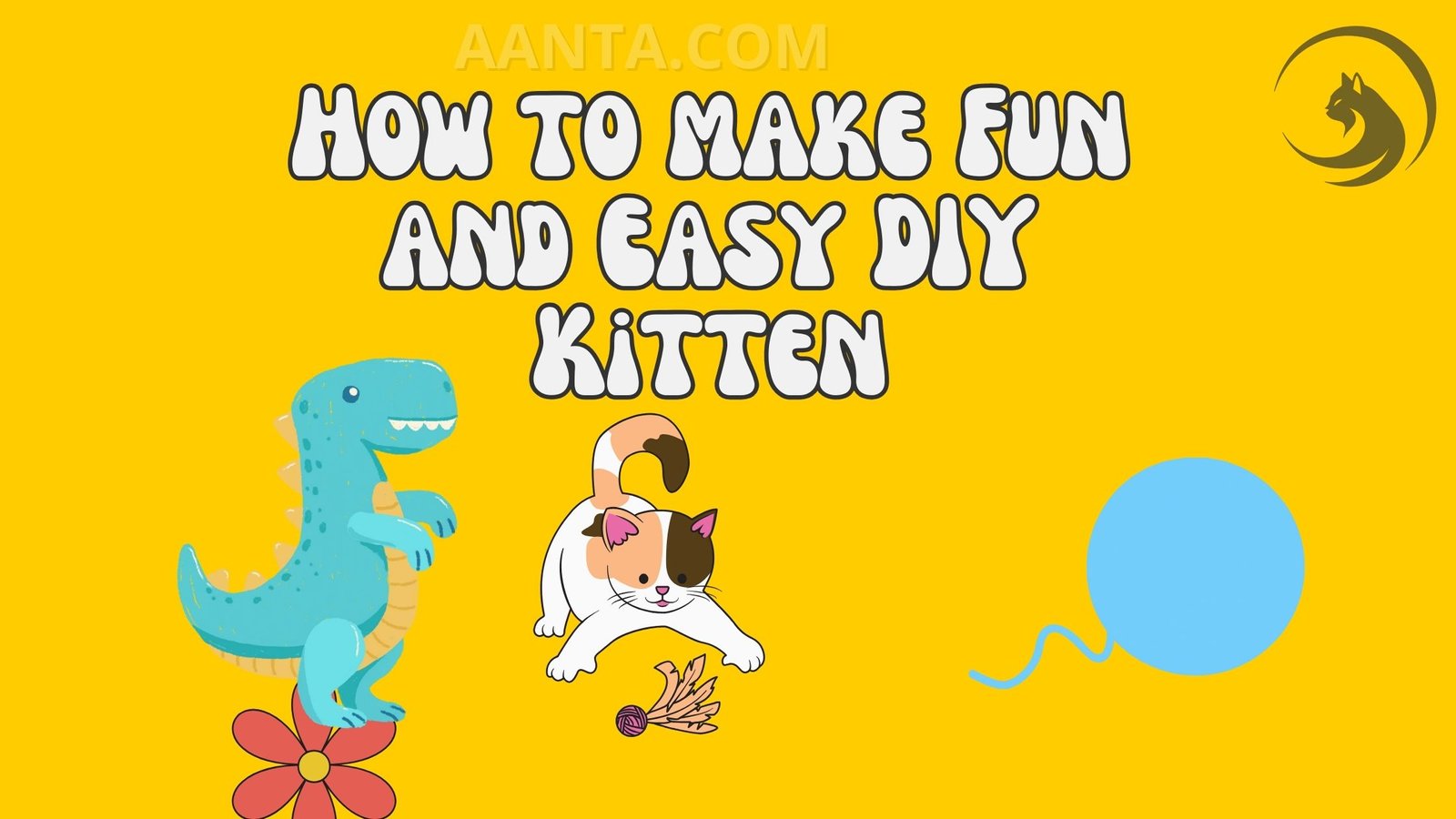 How to make Fun and Easy DIY Kitten Toys at home