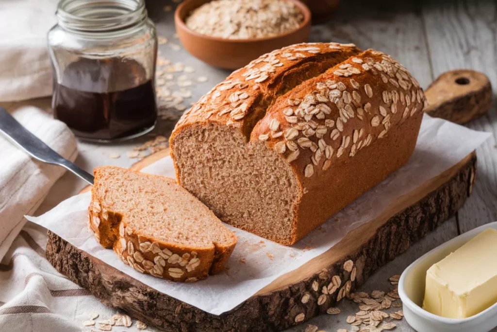 Oat Molasses Bread Recipe from Maine