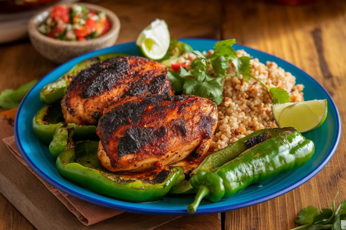 Simple Blackened Recipes with Green Pepper