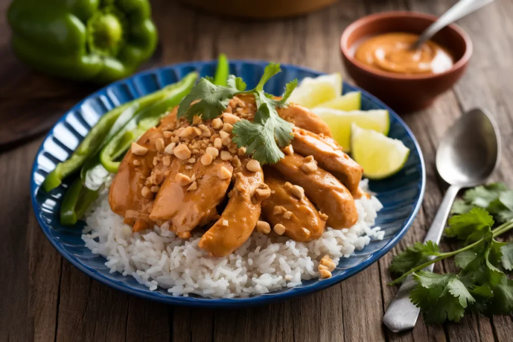 Quick and Tasty Chicken with Peanut Butter Recipe