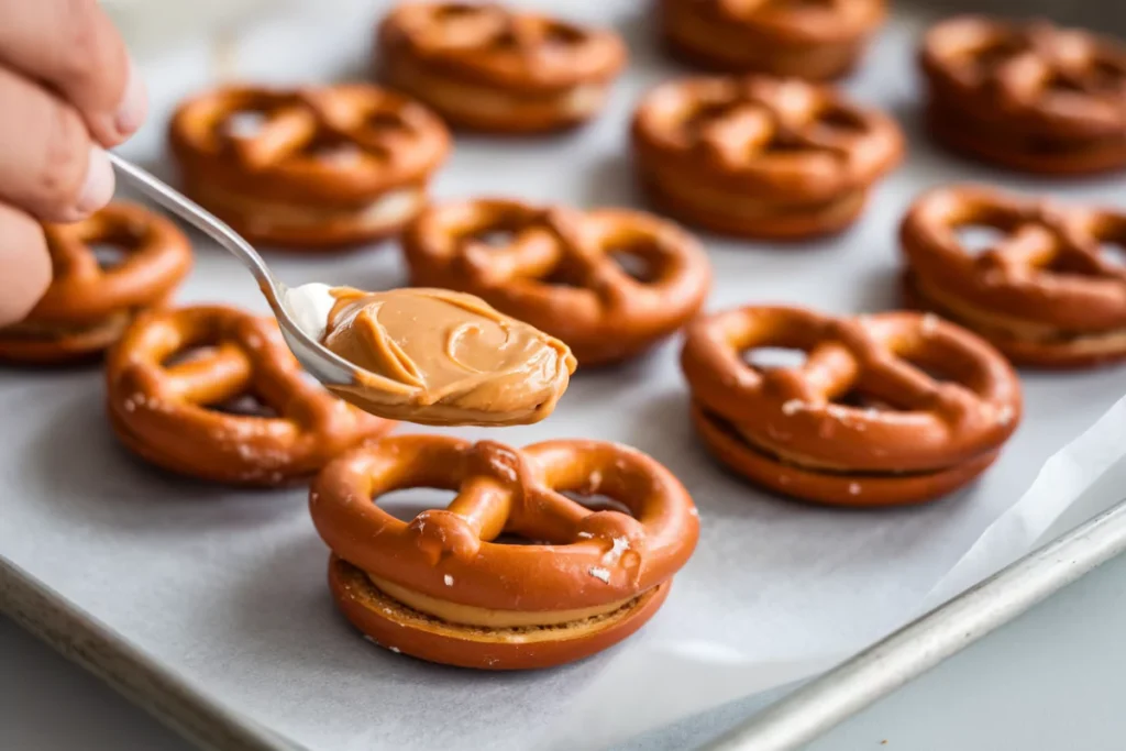 Step-by-Step Recipe for Peanut Butter Pretzels