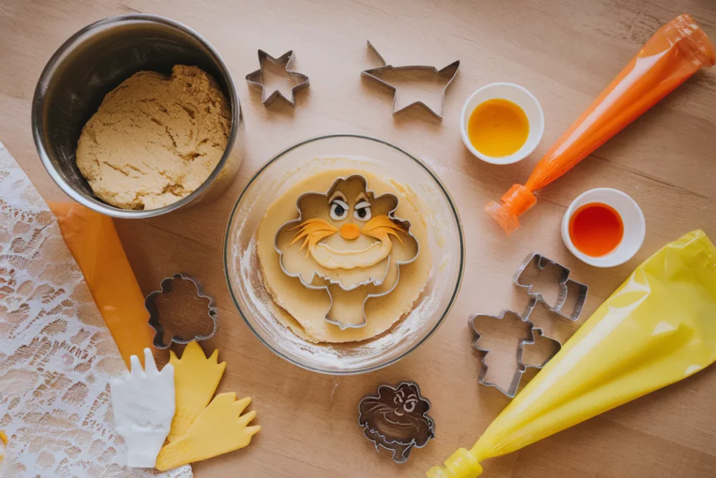 Ingredients for Lorax Cookie Recipe