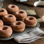 Vegetarian Cinnamon Sugar Donut Muffins