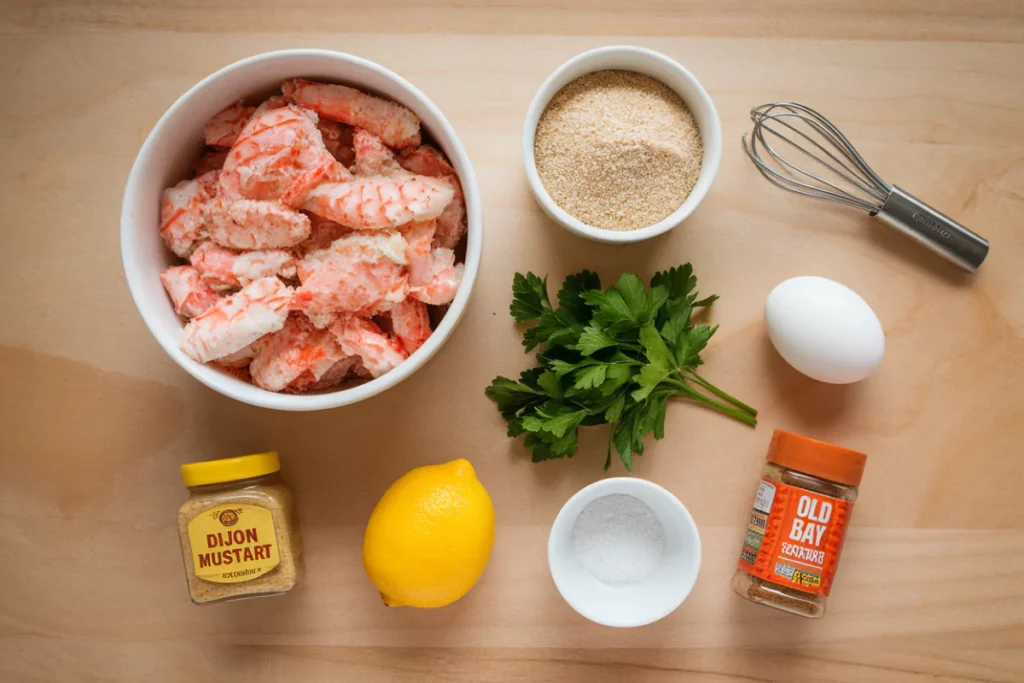 Key Ingredients of Broiled Crab Cake Recipe